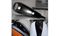 Lightweight Fuel Tank Trim Panel Sleek Motorcycle Tank Console Trim Long-Lasting Low-Height for Garage Builds