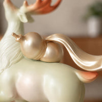 Deer Ornament Luxury Design Deer Statue Polished Surface for Living Room