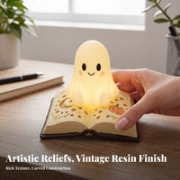 Halloween Specter Night Light | Warm Yellow Glow, Night Light with specter, for Bedroom