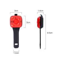 Rechargeable Dog Walking Light Long Battery Life LED Pet Collar Light