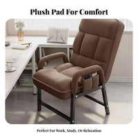 Adjustable Floor Lounger Fully Reclinable Gaming Chair Ergonomic Support