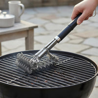 Coiled Coil Grill Brush Stainless Steel Double Spiral Grill Brush for Bbq