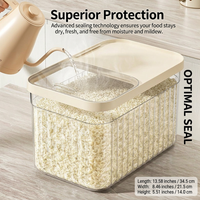Airtight Food Storage Containers for Dry Foods, Large Cereal Storage Containers, Kitchen Storage Con - Image 4