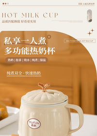 迷你多功能热奶泡茶杯炖煮电煮女生姜茶便携式加热保温烧水壶养生