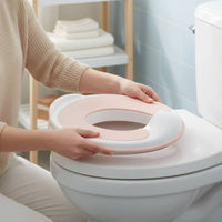 Children's Toilet Seat Stable TPR Padded Toilet Seat Easy to Clean