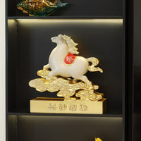 创意国潮马办公室装饰品桌面礼物生肖摆件新款马年礼品新年伴手礼
