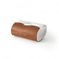 Tissue Box Cover Decorative Tissue Box with Wood Grain Minimalist for Homeowners