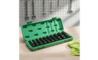Organized Socket Wrench Kit Portable Ratchet and Socket Set Heavy Duty Ratchet Set Long-Lasting for Mechanics, Auto Repair, Garage
