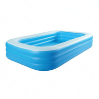 Rectangular Inflatable Swimming Pool Large Inflatable Pool Thickened Strong for Children