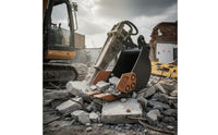 Multi-Functional Mini Excavator Quick Coupler Easy to Install Excavator Quick Hitch Versatile Hydraulic Breaker Hammer High Force Performance for Landscapers, Farmers, Demolition, Landscaping, Forestry, Farming