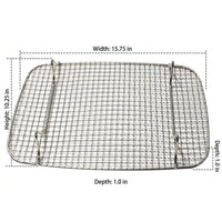 Cage Feeder with Water Bowls and Feeding Cups, 304 Stainless Steel Feeding Dish with Feces Separation Net, Hand-Rearing Bird Breeder Supplies