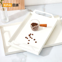 Metal Square Storage Tray for Tea Set and Cup Drying