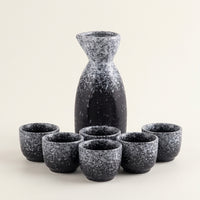Ceramic Sake Set Sapphire Blue New Chinese Style