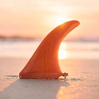 Single Fin Textured surfboards Fin with Screw Molded Screws for Longboarding
