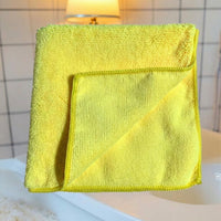 400 GSM Microfibre Towel with High-Low Pile Cleaning Cloths, 40x40cm Microfibre Towel for Car, Quick-Drying Cleaning Cloths for Glass