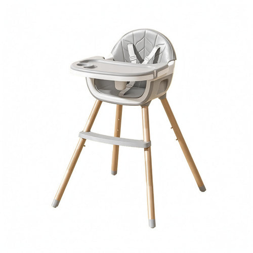 Baby High Chair Adjustable Footrest Feeding Chair Modern Design for Babies