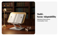 Adjustable Desktop Bookstand Secure Page holders Adjustable Desktop Easel Sturdy