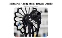 Rear Derailleur Guide Wheel Effortless Change Ing Rear Derailleur Guide Wheel Housing 17T Ceramic Bearing Pulley Housing Reduces