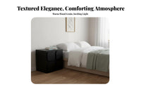 Oval Cabinet with casters Double-Door Storage Nightstand Italian space-conscious designSaving for Apartment Dwellers, Homeowners
