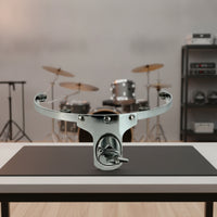 Tom Drum Mounting Mount Bracket Chrome Drum Hanger System Bracket Stable Hardware for Drummers, Stage