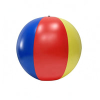 Glossy Panel Beach Ball Smooth Inflatable Beach Ball Bright Colors