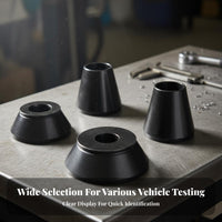 High Precision Wheel Stabilizer Cone Heavy Duty Tire Stabilizer Cone Long-Lasting Construction for Auto Repair Technicians, Mechanics