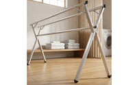 Floor-Standing Clothes Drying Rack Space-Saving Folding Drying Rack Sturdy Household Item Heavy Duty for Patio