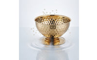 Ice Bucket with Pedestal Champagne Bucket Footed Champagne Bowl for Party Hosts, Bartenders, Wedding Reception, Home Bar, Buffet Table