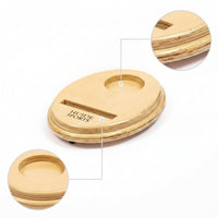 Balance Board with Cork Roller Solid Wooden Balance Board Cork Roller Portable Training Set Compact for Skiers, Home Workouts