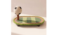 Cat Scratching Board Athletic Feline Scratcher with Ball Vertical Cat Furniture for Cats, Kittens, Living Room, Bedroom