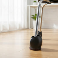 5 Pieces Slip-on Chair Leg Caps with Felt Bottom Quiet Chair Leg Cap with Felt Thickened Thick