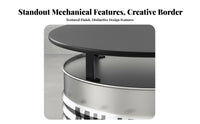 Oil Drum Chair and Table utilitarian design Barrel Seating Creative these containerse sturdyDuty for Homeowners, pairs, Backyard