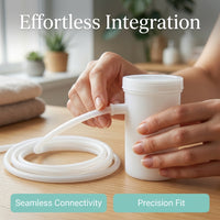 Sauna Machine Replacement Silicone Tubing Sold by Metre, Flexible High Temperature Steam Hose for Home Spa and Room, Custom Length