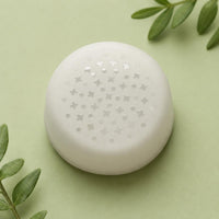 Silicone Flower Grid Insert Star Shaped Openings Domed Flower Grid Translucent