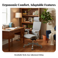 Ergonomic Mesh Chair Multi-Dimensional Armrests Ergonomic Mesh Swivel Chair