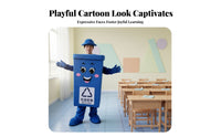 Trash Can Character Costume Costume Comfortable Garbage Can Cartoon Outsideside Fit Waste Sorting Character Costume Suit