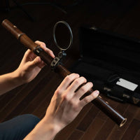 Wind Instrument Practice Mirror Adjustable Angle Flutes Embouchure Training Mirror Easy to Install Embouchure Observation Tool for Beginners, Students