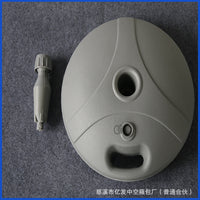 供应沙滩伞 太阳伞 广告伞塑料抗摔底座塑料水桶S420