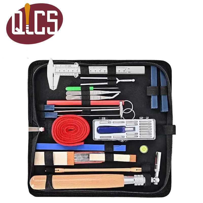 Piano Tuning and Repair Tool Kit with Tuning Wrench, 37-Piece Set