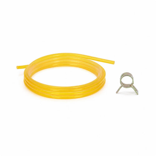 TPU Fuel Line with Clips Cuttable Small Engine Fuel Line Long-Lasting for DIYers