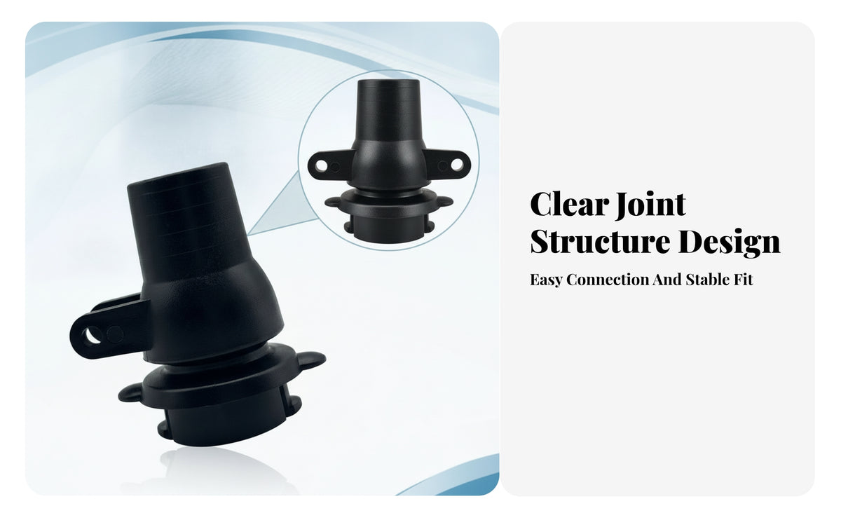 Flexible Rotation Rotating Pool Cleaner Part Flared Base Pool Cleaner Replacement Part Mounting Tabs Rotating Connector Through-Hole