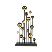 Tabletop Sculpture Aesthetic Geometric Sculpture Sleek Abstract Statue for Homeowners, Office