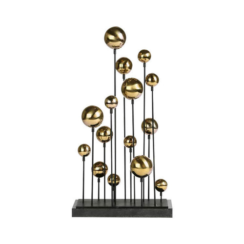 Tabletop Sculpture Aesthetic Geometric Sculpture Sleek Abstract Statue for Homeowners, Office