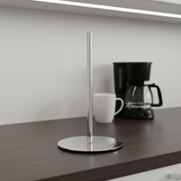 Standing Paper Towel Holder Stable Round Base Countertop Paper Towel Holder