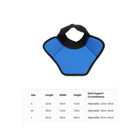 Hockey Neck Guard Padded Neck Guard with Strap Contoured