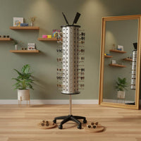 60 Pair Glasses Holder Large Capacity Rotating Sunglass Stand for Optical Shops
