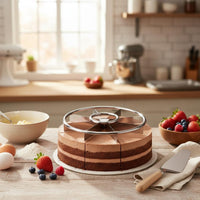 8 Slice Cake Divider Easy to Use Baking Tool Multi-Purpose for Kitchen