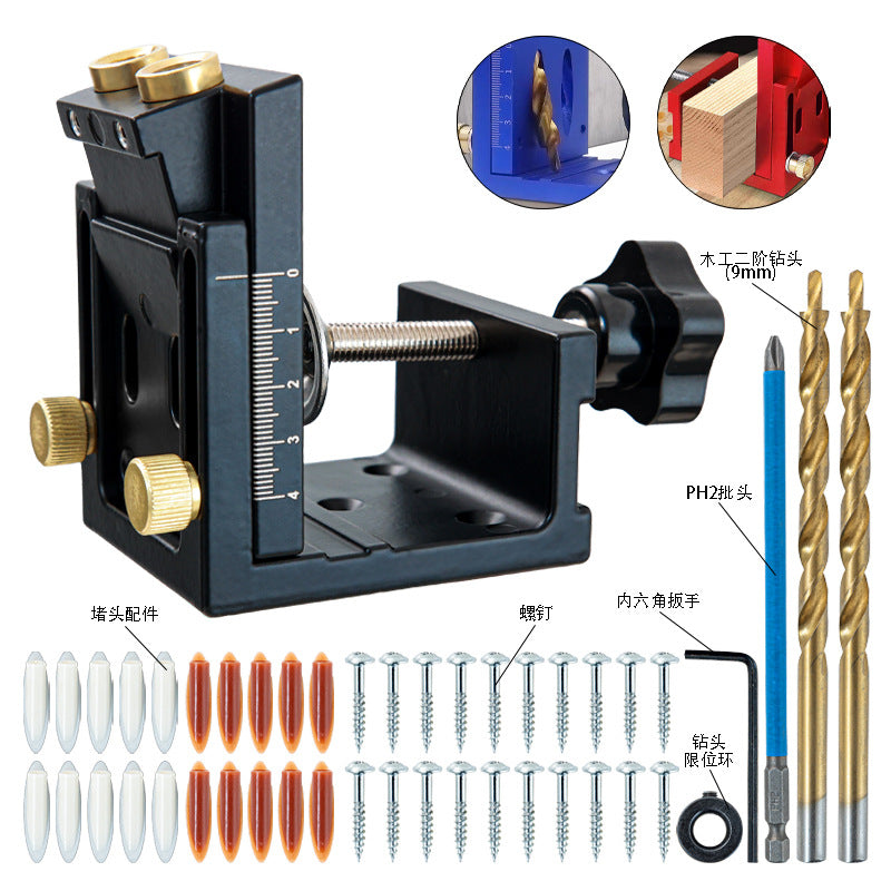 Black / 2 Drill Bits