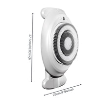 Handsunrestricted Wall Mounted Back Scrubber Adjustable Electric Shower Brush for Bathroom