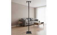 Space-Saving Bike Rack with Hooks Indoor Bike Storage Rack Sturdy Cycle Stand with Hooks Sturdy for Apartment